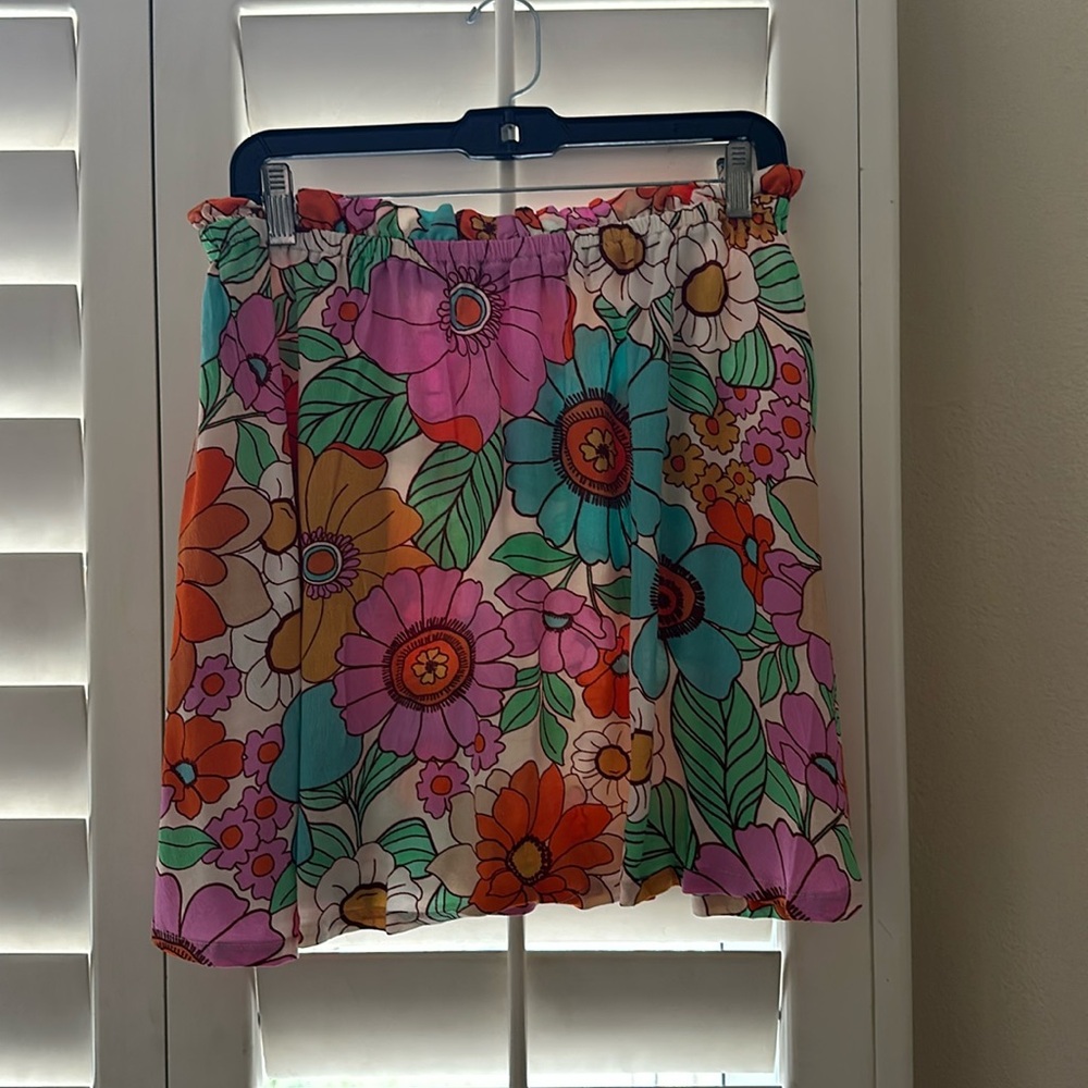 Show Me Your Mumu Colorful Skirt